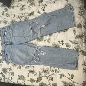 American Eagle Outfitters Light Blue Denim